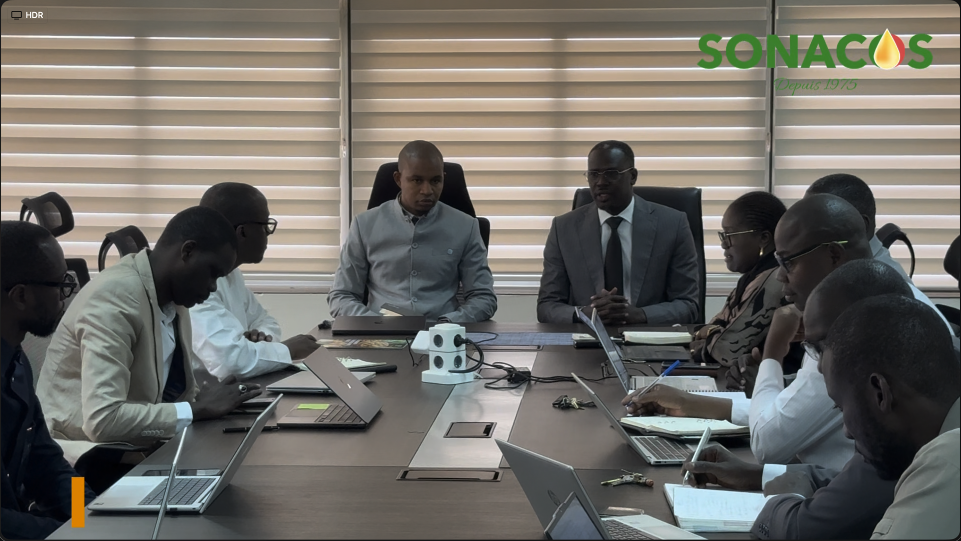 Le Directeur général de la Sonacos, M. Elhadji Ndane Diagne, a reçu ce jeudi la visite du DG du BOCS, Dr Birome Holo Ba.